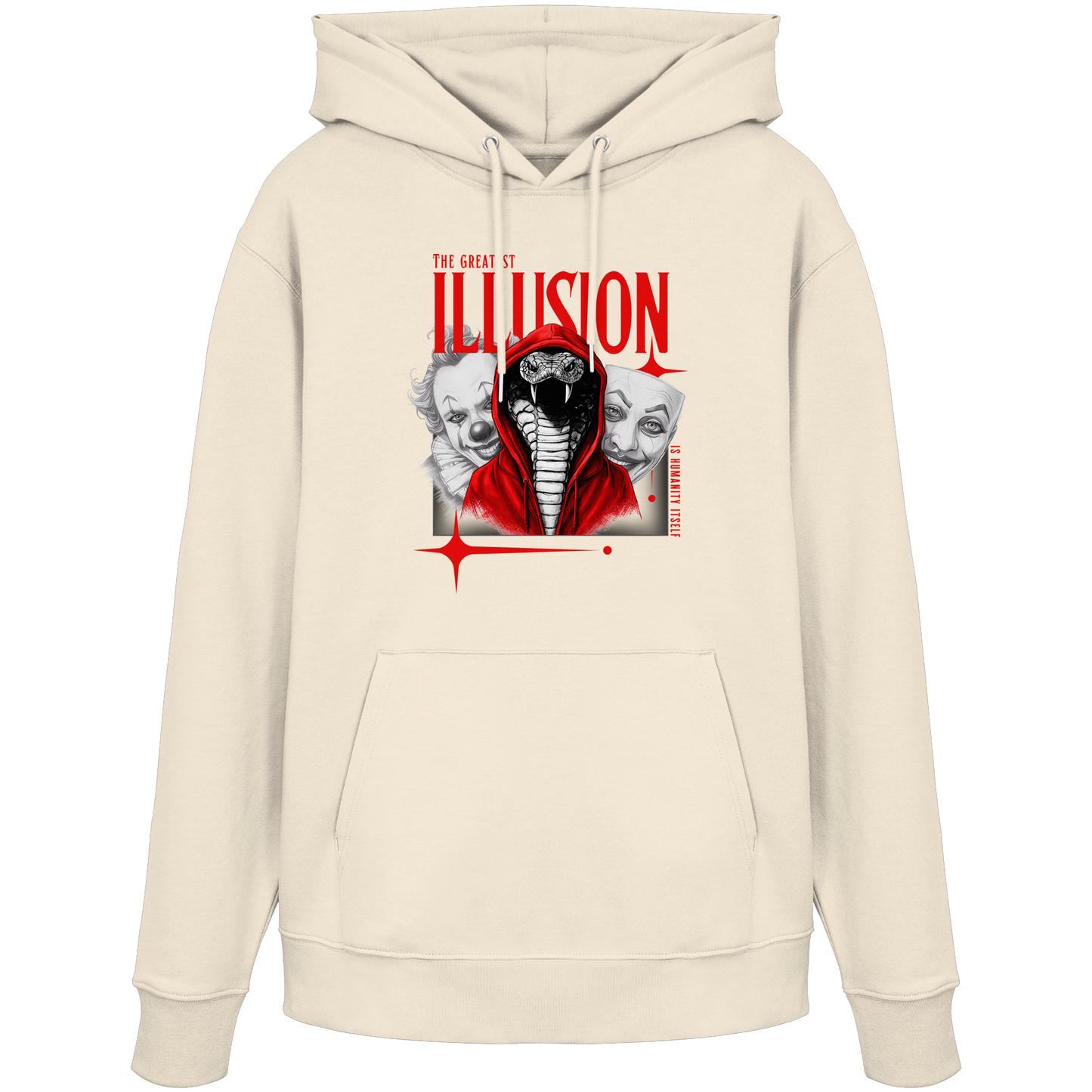 THE GREATEST ILLUSION | Organic Hoodie