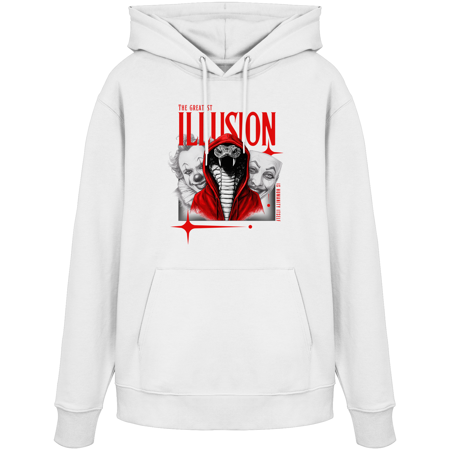 THE GREATEST ILLUSION | Organic Hoodie