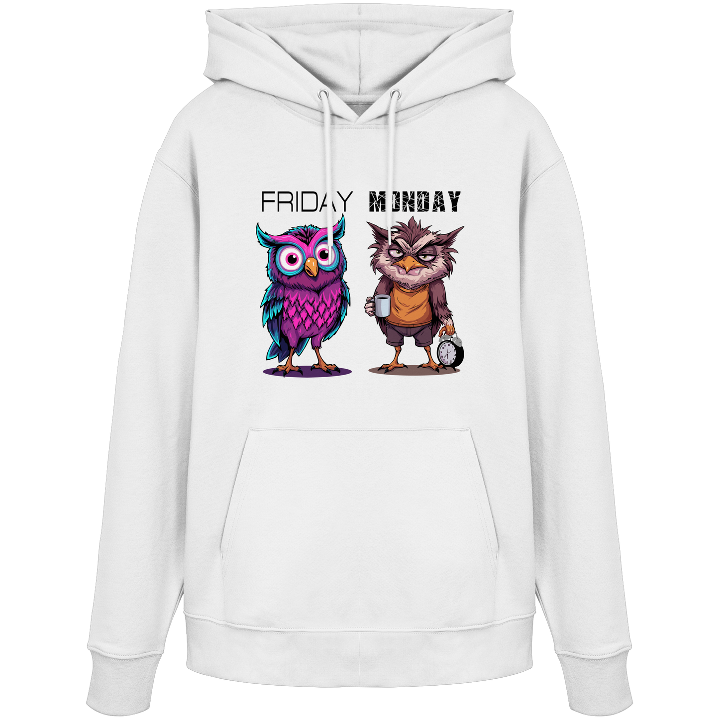 Freitag vs. Montag I Organic Hoodie